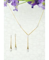 Wrapped in Love Diamond Elongated Drop Earrings (1/2 ct. t.w.) in 14k Gold, Created for Macy's