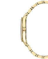 Seiko Women's Essentials Gold-Tone Stainless Steel Bracelet Watch 30mm