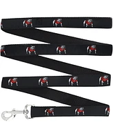 Georgia Bulldogs Team 6' Regular Dog Leash