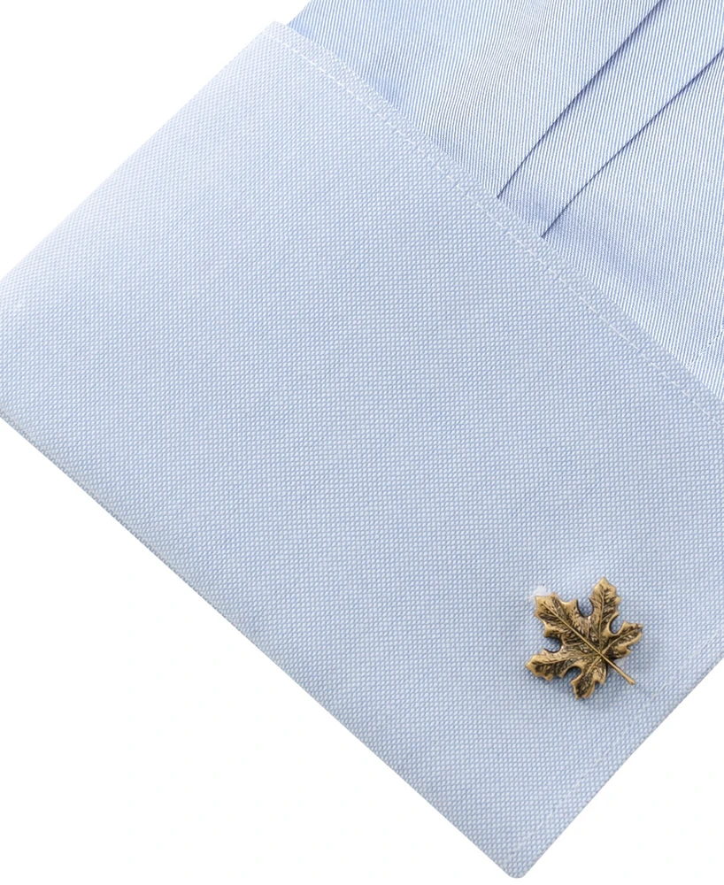 Cufflinks Inc. Men's 3D Maple Leaf Cufflinks