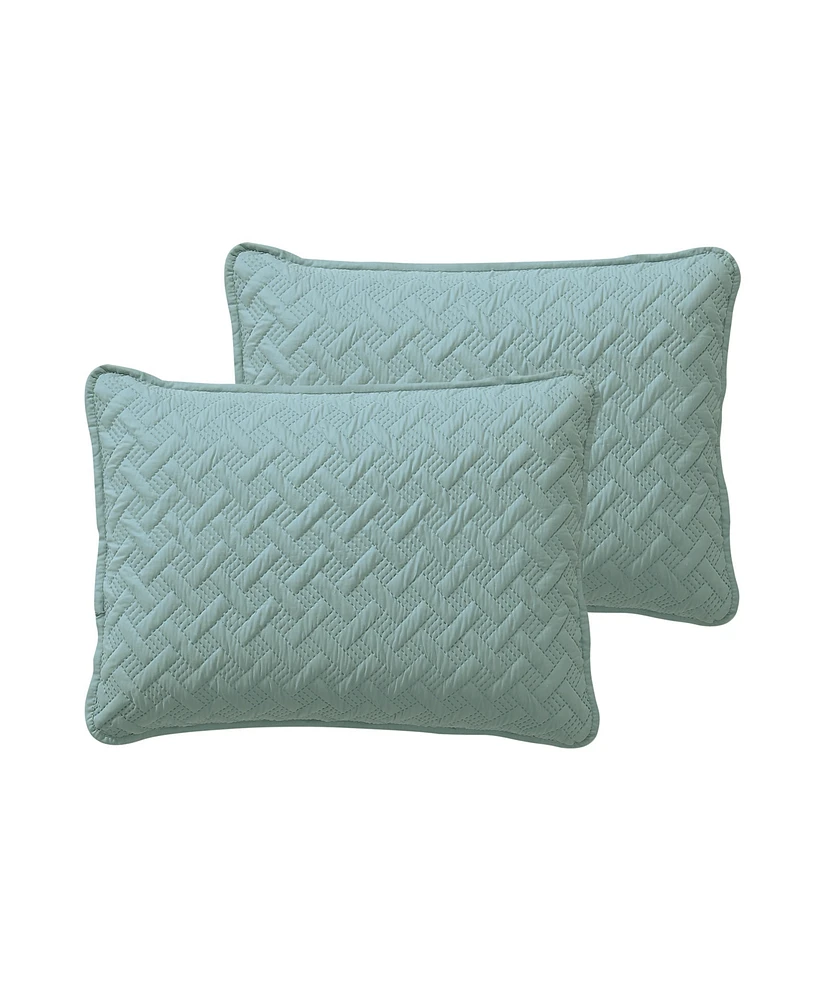 Vcny Home Nina Embossed 3-Pc.Quilt Set