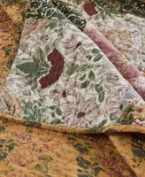 Greenland Home Fashions Antique Chic Cotton Authentic Patchwork 5 Piece Quilt Set