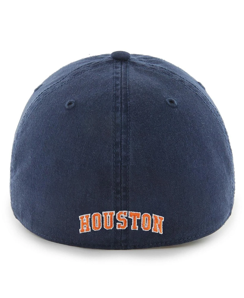 Men's '47 Brand Navy Houston Astros Cooperstown Collection Franchise Fitted Hat