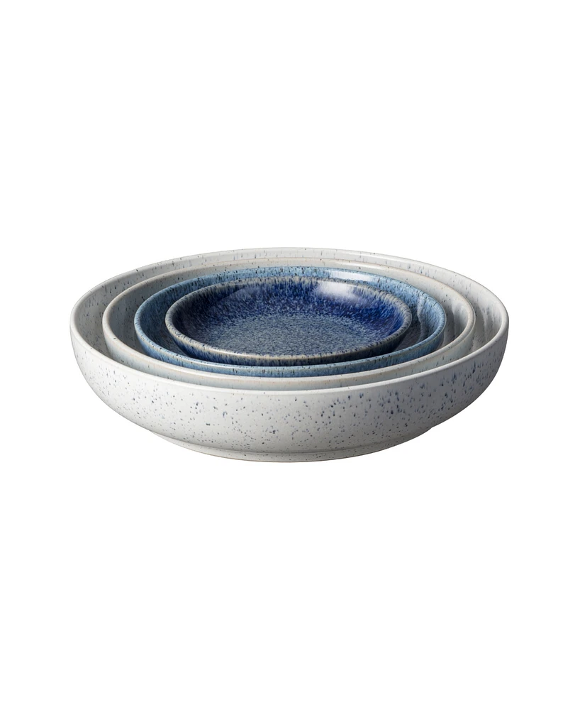 Denby Studio Blue 4-Pc. Nesting Bowl Set