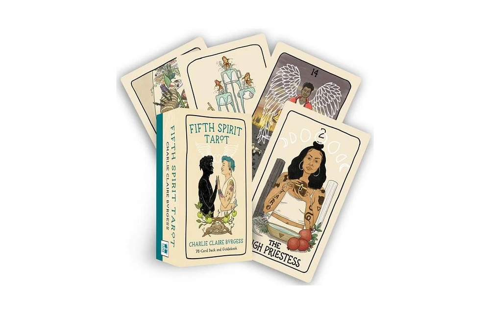 Fifth Spirit Tarot- A 78-Card Deck and Guidebook by Charlie Claire Burgess