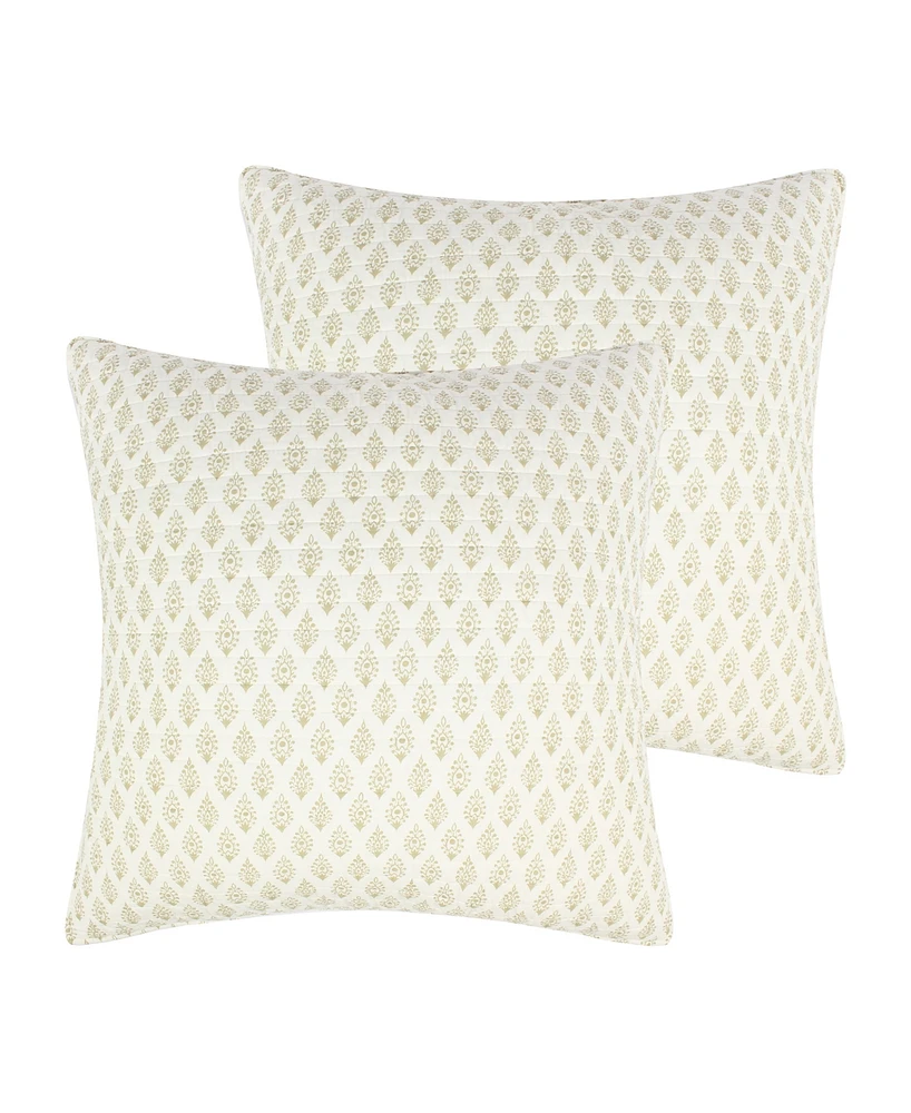 Levtex Emel 2-Pc. Sham Set, European