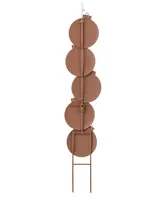 Glitzhome 42" H Metal Joy Ornament Yard Stake or Wall Decor