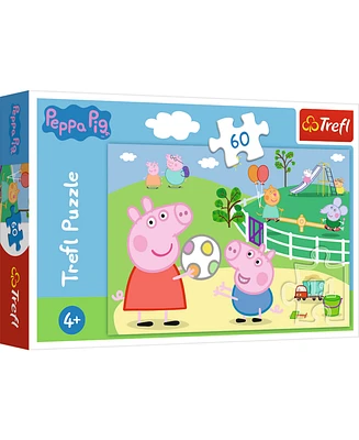 Trefl 60 Piece Puzzle - Peppa Pig's Fun with Friends
