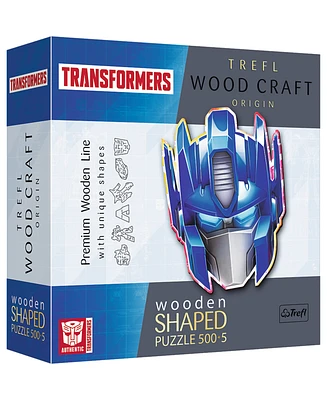 Trefl Wood Craft 500 +5 Piece Wooden Puzzle - Transformers