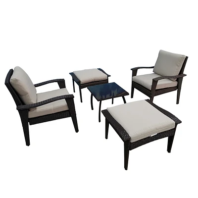 Outdoor Patio Lounge Chairs Rattan Wicker Patio Chaise Lounges Chair Patio Lounger Furniture