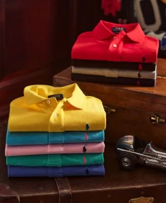 Polo Ralph Lauren Toddler Little Big Boys Cotton Mesh Polo Shirt