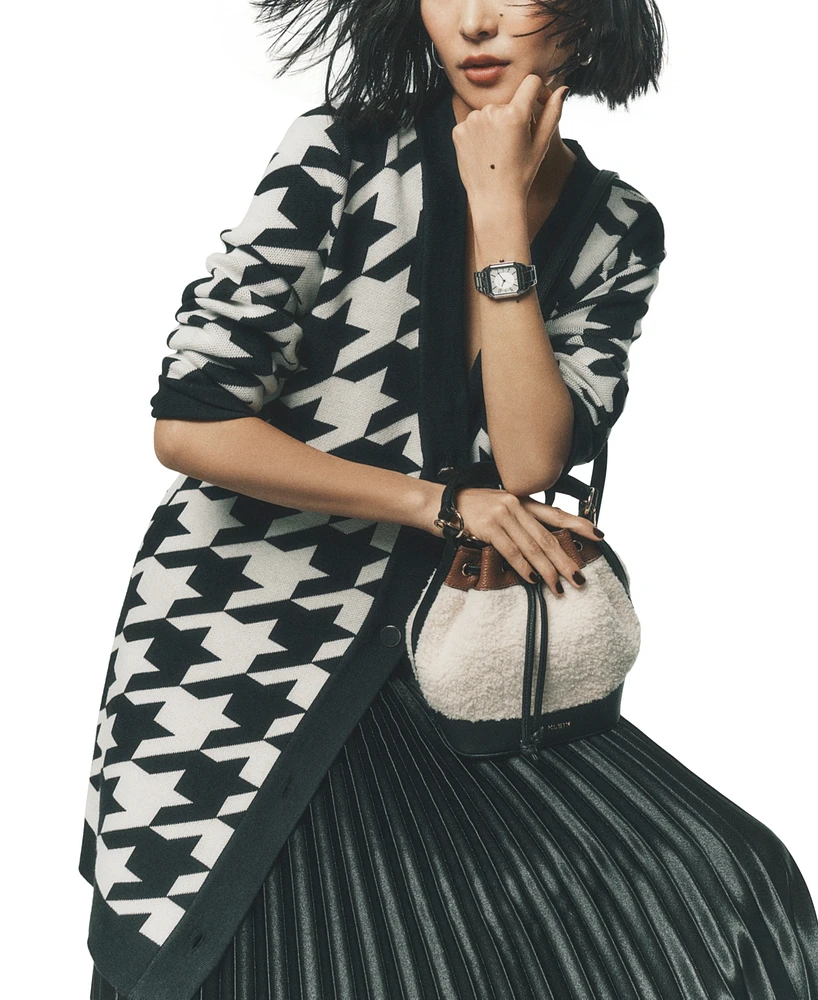 Anne Klein Tapered Medium Hoop Earrings