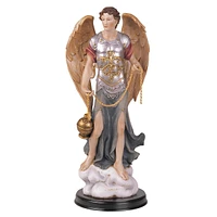 Fc Design 12"H Archangel Sealtiel Statue Angel of Prayer Holy Figurine Religious Decoration Home Decor Perfect Gift for House Warming