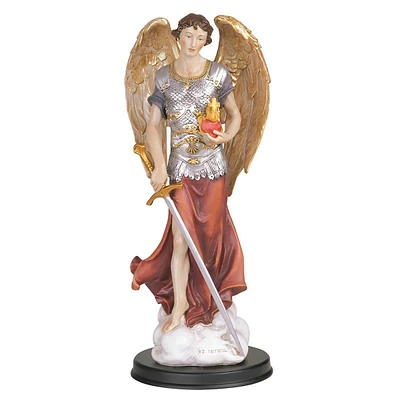 Fc Design 12"H Archangel Jehudiel Statue Saint Jegudiel The Angel of Work Holy Figurine Religious Decoration Home Decor Perfect Gift for House Warming
