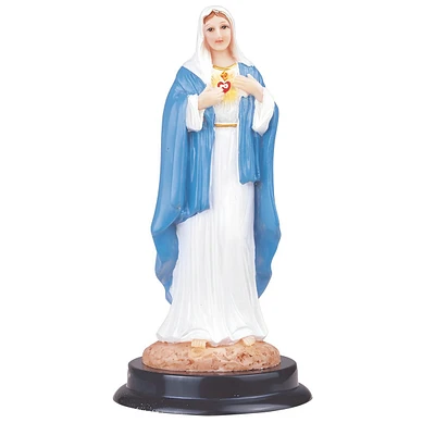 Fc Design 5"H Sacred Heart of Maria Statue Holy Figurine Religious Decoration Home Decor Perfect Gift for House Warming, Holidays and Birthdays
