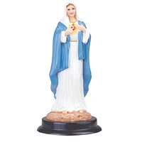 Fc Design 5"H Sacred Heart of Maria Statue Holy Figurine Religious Decoration Home Decor Perfect Gift for House Warming, Holidays and Birthdays