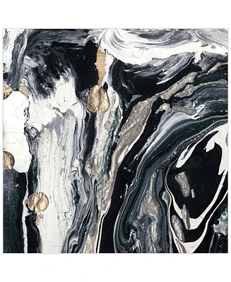 Empire Art Direct "Ebony Ivory A" Frameless Free Floating Tempered Glass Panel Graphic Wall Art, 36" x 36" x 0.2"