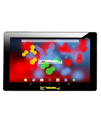 New Linsay 10.1" Tablet High End Octa Core 4GB Ram 128GB Storage Android 14