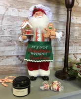 Santa's Workshop 15" It's Not Christmas Without Cookies Claus