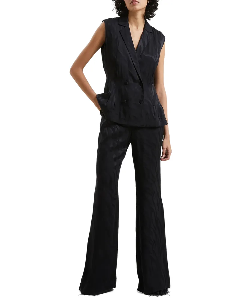 French Connection Women's Satin Sleeveless Waistcoat