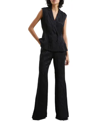 French Connection Women's Satin Sleeveless Waistcoat