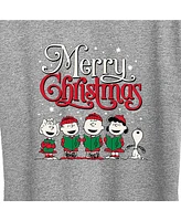 Trendy Plus Snoopy Christmas Carol Graphic T-shirt