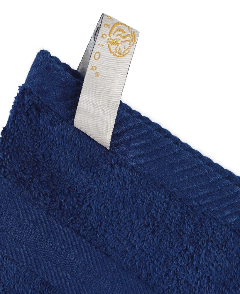 Superior Smart Dry Zero Twist Cotton 6-Piece Assorted Towel Set