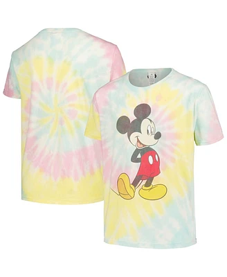 Big Boys and Girls Mad Engine Mickey Mouse Traditional Tie-Dye T-shirt