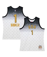 Men's Mitchell & Ness Devin Booker White 2016 Nba Rising Stars Challenge Hardwood Classics Swingman Jersey