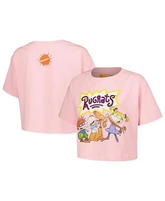 Women's Freeze Max Rugrats Group Boxy Cropped T-shirt