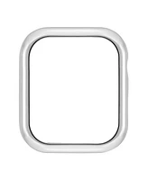 Anne Klein Women's Polished Silver-Tone Alloy Metal Protective Case designed for Apple Watch 41mm