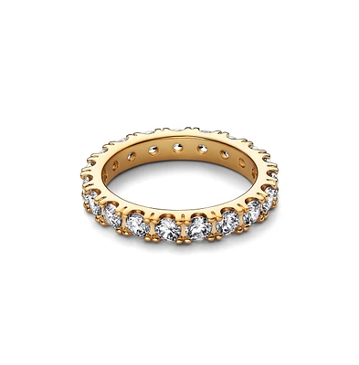 Pandora Cubic Zirconia Timeless Sparkling Row Eternity Ring