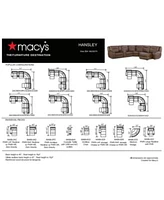 Closeout Hansley Zero Gravity Leather Sectional Collection Created For Macys