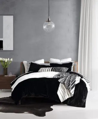 Kenneth Cole New York Solid Waffle Duvet Cover Sets