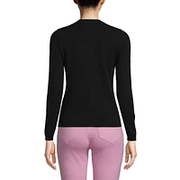Lands' End Women's Petite Cashmere Cardigan Sweater