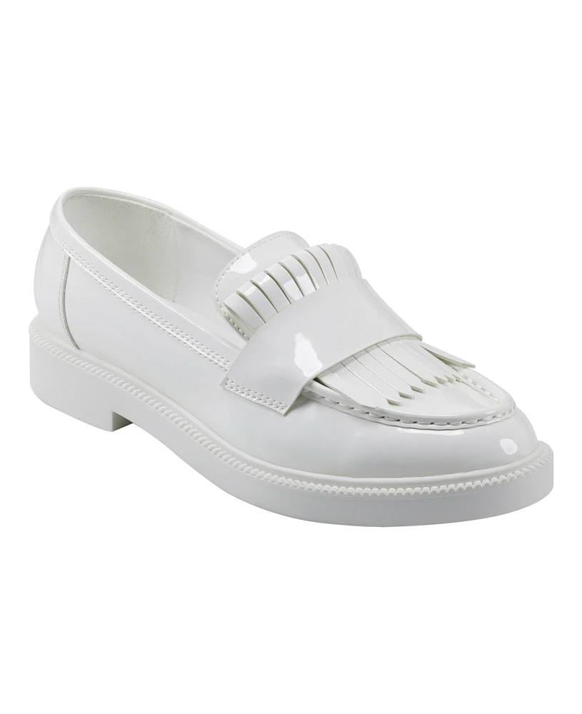 Marc Fisher Women's Calixy Fringe Slip-On Loafers
