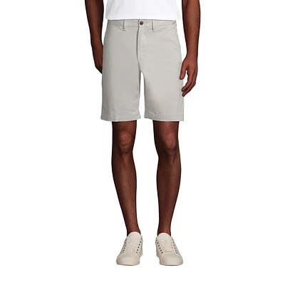 Lands' End Big & Tall 9" Comfort Waist First Knockabout Chino Shorts