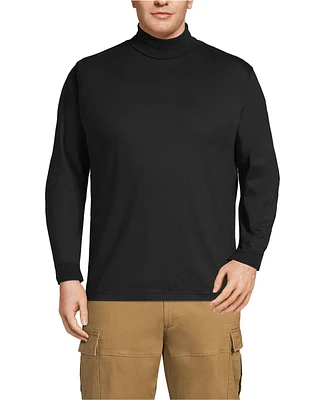 Lands' End Big & Tall Super-t Turtleneck T-Shirt