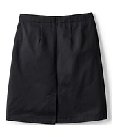 Lands' End Girls School Uniform Blend Chino Skort Top of Knee