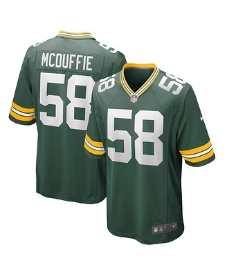Men's Nike Isaiah McDuffie Green Green Bay Packers Game Jersey