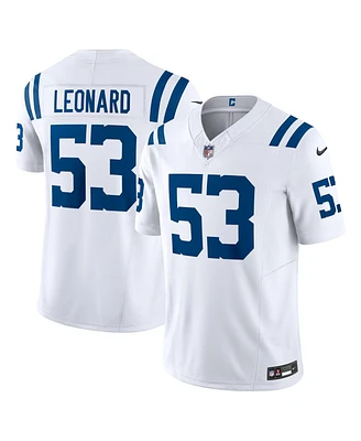 Nike Men's Shaquille Leonard Indianapolis Colts Indiana Nights Alternate Vapor F.u.s.e. Limited Jersey