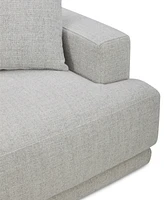 Closeout! Vasher 42" Fabric Swivel Chair, Created for Macy's