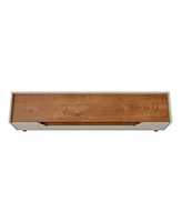 Manhattan Comfort Marcus 70.86" Medium Density Fiberboard 4-Shelf Tv Stand