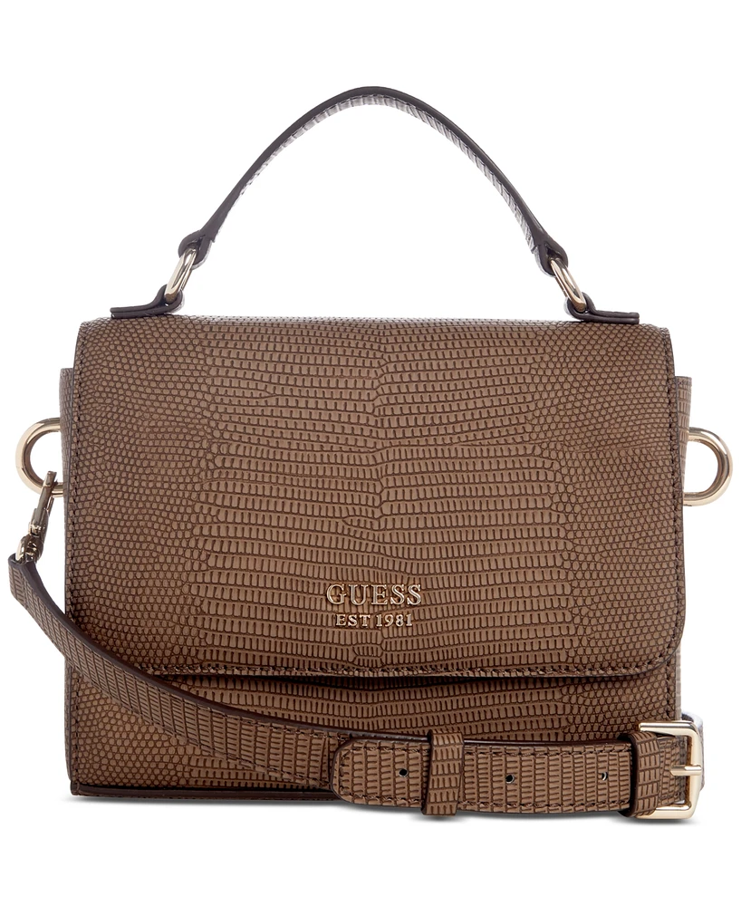 Guess Lyndi Mini Top Handle Flap Crossbody