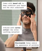 Cardon Bamboo Charcoal Mask + Beard Oil, 4-Pk.