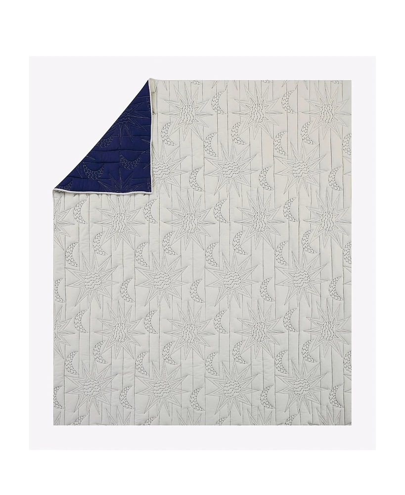 Justina Blakeney Sun Moon Cotton 2-Pc Quilt Set, Twin