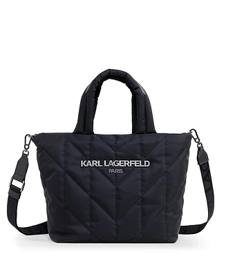 Karl Lagerfeld Paris Voyage Medium Nylon Tote