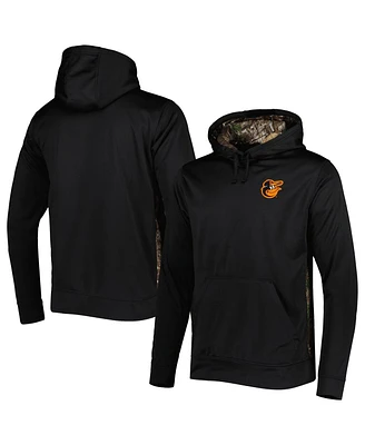 Men's Dunbrooke Black, Camo Baltimore Orioles Ranger Pullover Hoodie