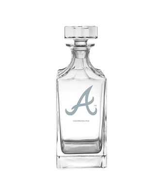 Atlanta Braves Etched Decanter