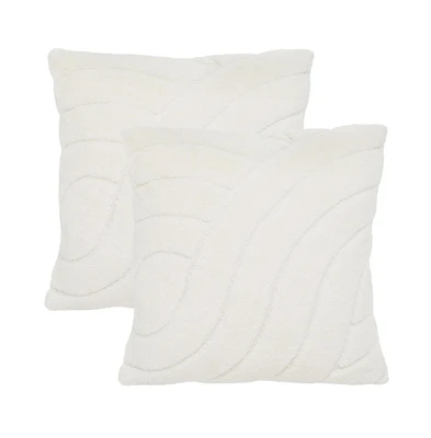 Safavieh Verli 22" x 22" Pillow (Set of 2)